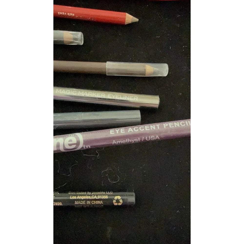 LOT OF 9‎ DIFFERENT COLOR EYE Liner Misc Brands LIP LINER PENCIL 5262